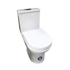 FV Elongated P-Trap Toilet White 1Ea E199-BL