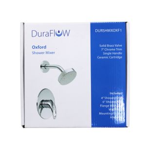 Oxford Mono Conc Shower Mixer Tap  Chrome
