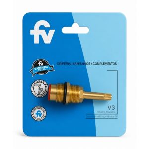 F V Andina   Right Turn High Head Pipe Cartridge   Copper
