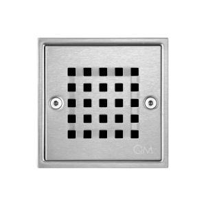 Bay Serie Square Drain Ria Line 5 3/4 In x 5 3/4 In 1 Each 38.100.06 ST