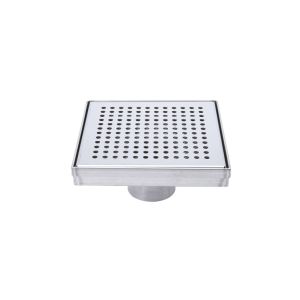 Ace BK Products 2 in. D Nickel Square Shower Drain 1 Each 4826194