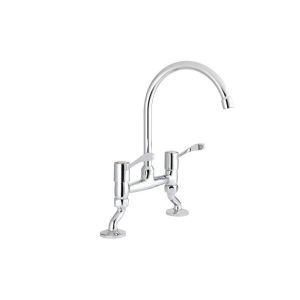Cyg Intl Inc Adjustable Lever Kitchen Mixer Tap Chrome 1 Each DURKITADJLEV1
