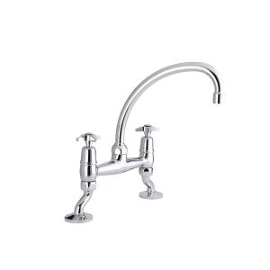 CYG Inc. Adjustable Star Brass Body Kitchen Tap Chrome 1 Each DURKITADJSTAR1