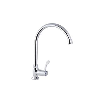 Dura Flow Kitchen Faucet 1H Chrome 1 Each DURKITLEV1