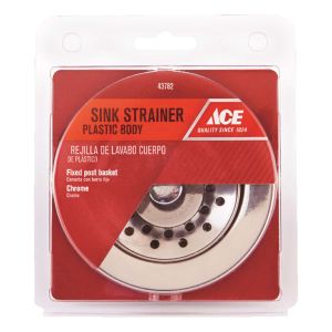 Ace Plastic Sink Basket Strainer Assembly 3 1/2