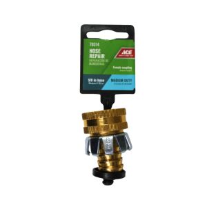 Ace Intl Threaded Hose Repair Couple Female Clinch 5/8