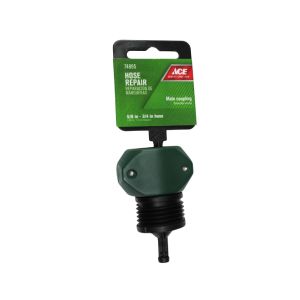 Ace Plastic Threaded Hose Repair Mender Male Clinch 5/8 x 3/4