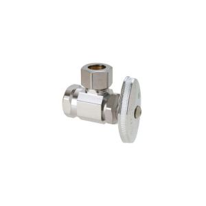 Twin Outlet Angle Valve 1/2x3/8 In Chrome 1 Each CXP-4603