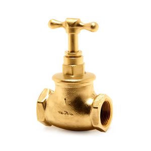 Pegler Stop Valve 1/2 In Brass 1 Each  513007