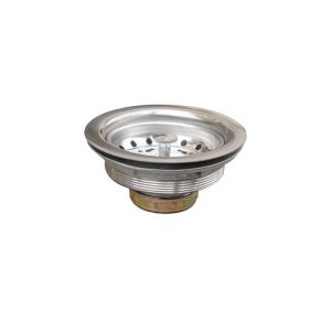 Brown USA Sink Strainer  4 In Stainless Steel  1 Each BMSD0400
