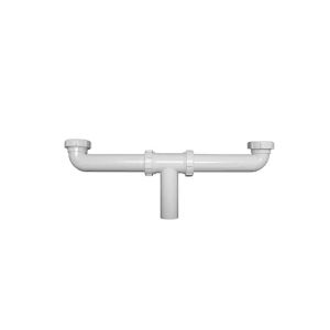 Pvc Plastic Slip-Joint Sink Drain Center Outlet 1 1/2 In White1 Each BNA116