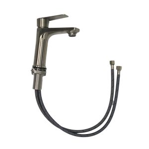 Brown USA Lavatory Faucet Stainless Steel 1 Each BMLF002SS