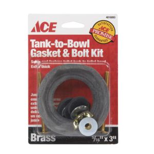 Ace Toilet Tank To Bowl Sponge Gasket Kit Black 1 Each 4016093