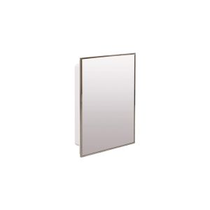 Medicine Cabinet 16 x 22 In White Stainless Steel 1 Each 592071