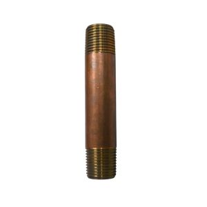 Copper-Tone Threaded Pipe Nipple 1/2