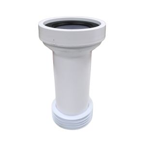 WC Connector Straight Adjustable – 4 in