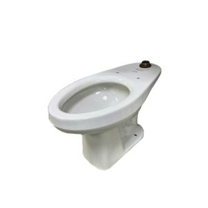 Tankless Elongated S Trap Toilet, White