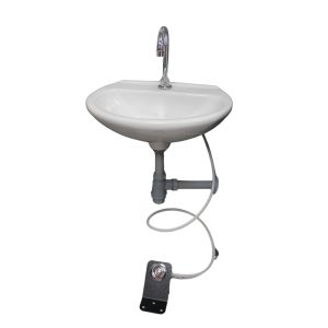 Wall Hung Press Foot Basin Station 1 Each LM1441001
