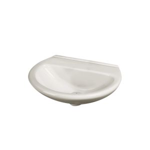 Milano Wall Mounted Lavatory Basin Bone 1 Each O14111030