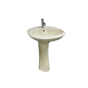 Torino Lavatory Pedestal Basin Bone 1 each 512521031
