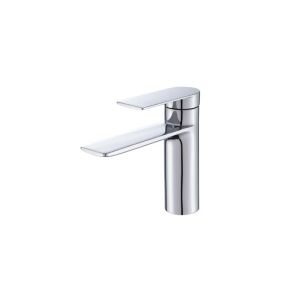 Chrome Single-Handle Bathroom Mixer Faucet