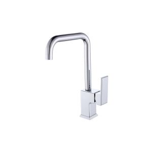 Chrome Kitchen Faucet – High Arc Single-Handle Faucet