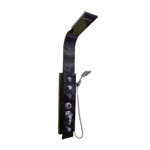 Multifunction Shower Panel System W/ Rainfall Head, Body Jets & Handheld Spra