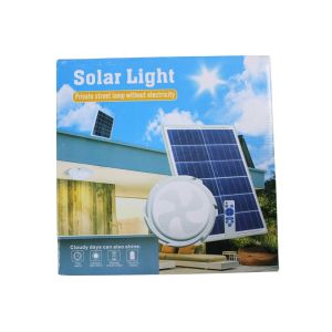 Solar Light Private Street Lamp 100W Cold White 1 Ea AOE-BJ0430-213