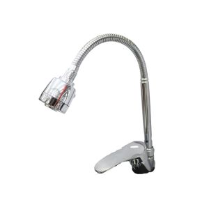 Flexible Neck Kitchen Faucet , Chrome Finish  1Ea  Mq-91