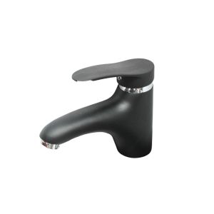 Matte Black Single Lever Basin Faucet 1Ea Mq-95