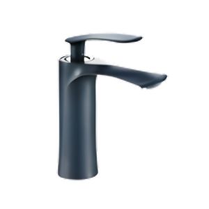 Single-Handle Lavatory Faucet – Matte Black Finish  MQ-437