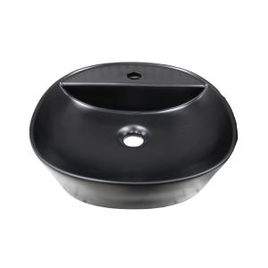 Black Countertop Basin 400x400x120mm