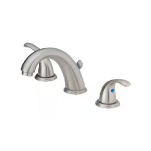 Two-Handle Widespread Bathroom Faucet-Chrome