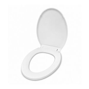 Aero Along Toilet Seat White 1Pc