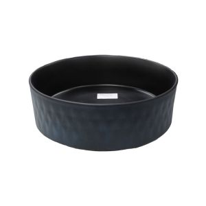 Counter Top Basin Porcelain Black 360x360x120 1 Each 6258-BSM
