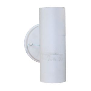 Hillman Wall Lamp Outdoor 2 Light Sand White 1 Each 852001