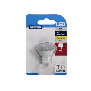 LED Warm White Bulb 100 lumens 1 Each  2SLMR11B14