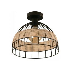 Lumicentro Lamp Ceiling 1L E27 40W Black 1 Ea 43 23926-2