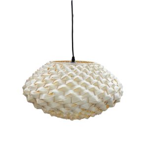 Bamboo Woven Ball Pendant Light D430*H230  1 Ea SKD-P80097