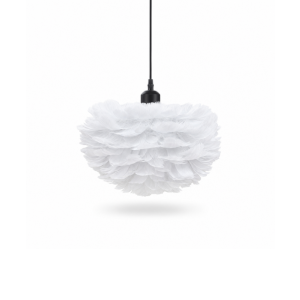 Feather Pendant Light D350 H280 White  1 Ea SKD-P80120