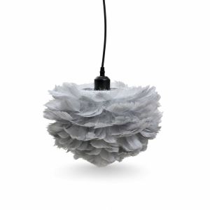 Feather  Pendant Light  Grey D350 H280  1 Ea SKD-P80120