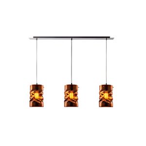 Lafayette Pendant Lamp E27 60W Metal Glass 1 Ea 26801B-CP