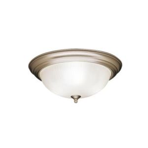 Lights 770 Ceiling Lamp 2*E27 Glass Antique Brass 1 Ea 30047E-AB