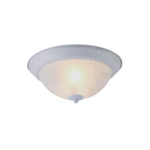Lights 770 Ceiling Lamp 2*E27 Glass 1 Ea 30047E-WH