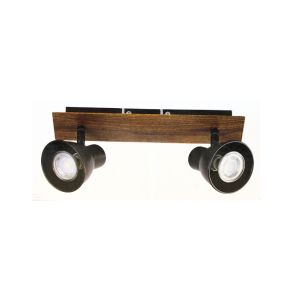Lafayette Ceiling Lamp 2*GU10 110-240V Black 1 Ea 27073B-BK