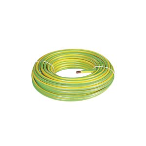 Single Core Cable 16 Mm  Yellow and Green 1 Yd 1 Each