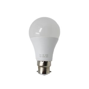 Energy Saving LED Light Aluminium Bayonet Bulb 9W B22 1 Each AOE-MTBL-104 9W B22