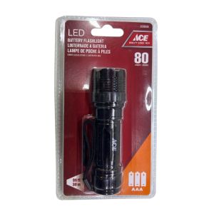 Ace Led Flashlight 1W 80 Lumens  1 Ea 3999606