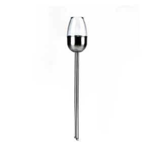 Solar Flame-Like Stake Light 6.3cm 1Ea LILYDALESS12