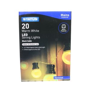 Status String 20 Warm Light White 1Ea HALMSTAD20MWW6